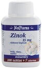 MedPharma Zink 15 mg 107 tabletten