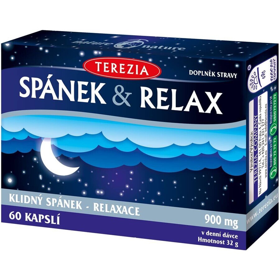 Terezia Sleep & Relax 60 cápsulas