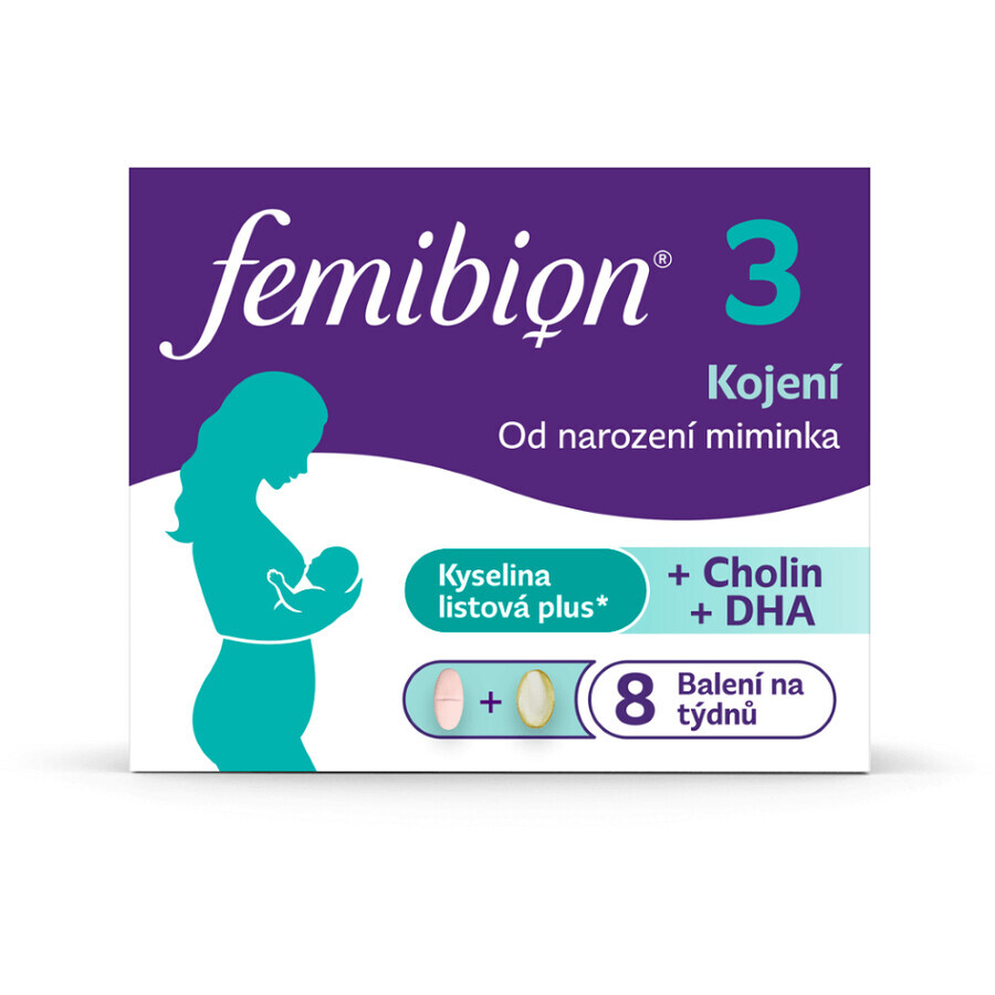 Femibion 3 Allattamento 56 compresse + 56 capsule