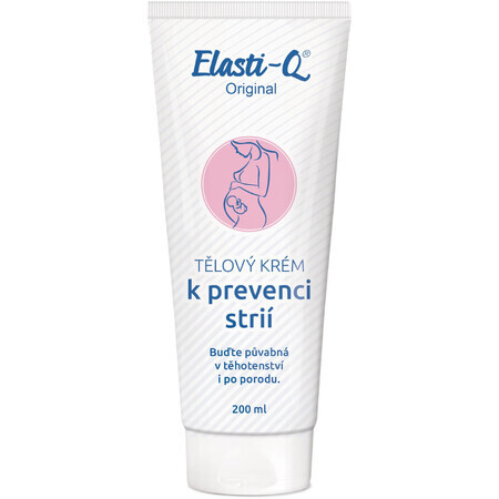 Elasti-Q Originele Stretch Marks Preventie Lichaamscrème 200 ml