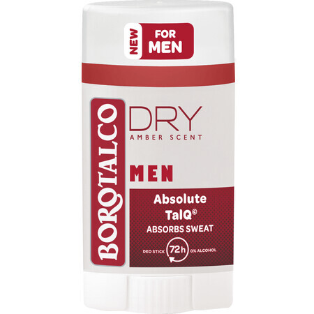 Borotalco MEN Dry Amber Scent, Deodorant-Stick für Männer