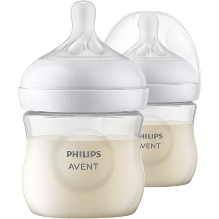 Philips Avent Natural Response Biberón 125 ml, 0m+, 2 unidades