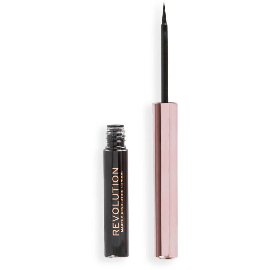 Revolution Super Flick Liquid Eyeliner Zwart 2.4 ml