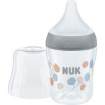 Nuk Perfect Match Flasche mit Temperaturkontrolle, grau 150 ml