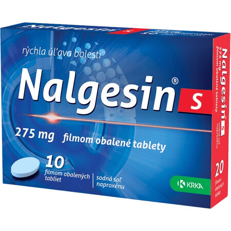 Nalgesin S 275mg, 10 tabletten