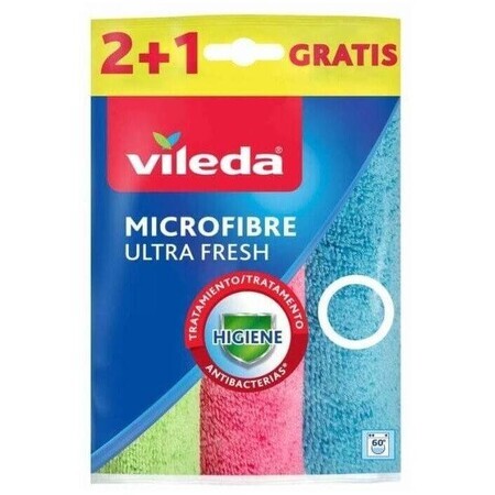 Vileda Ultra Fresh microdoekjes 2+1st