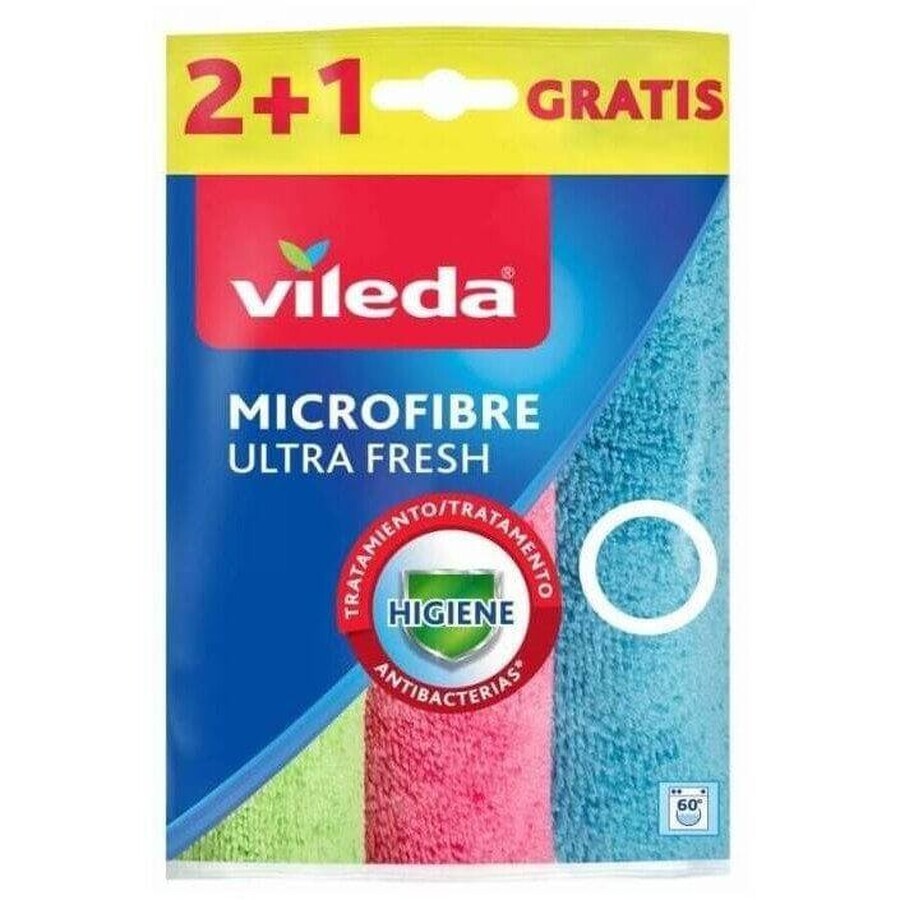 Vileda Ultra Fresh microdoekjes 2+1st