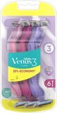 Gillette Venus Simply Venus3 Wegwerpscheerapparaat Multicolour 6 stuks