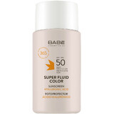 Babé SUPER FLUID COLOR SPF50 tinted face fluid for all skin types 50 ml