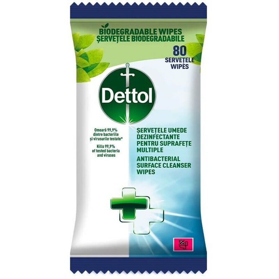 Dettol Surface Wipes 5 x 80 pcs