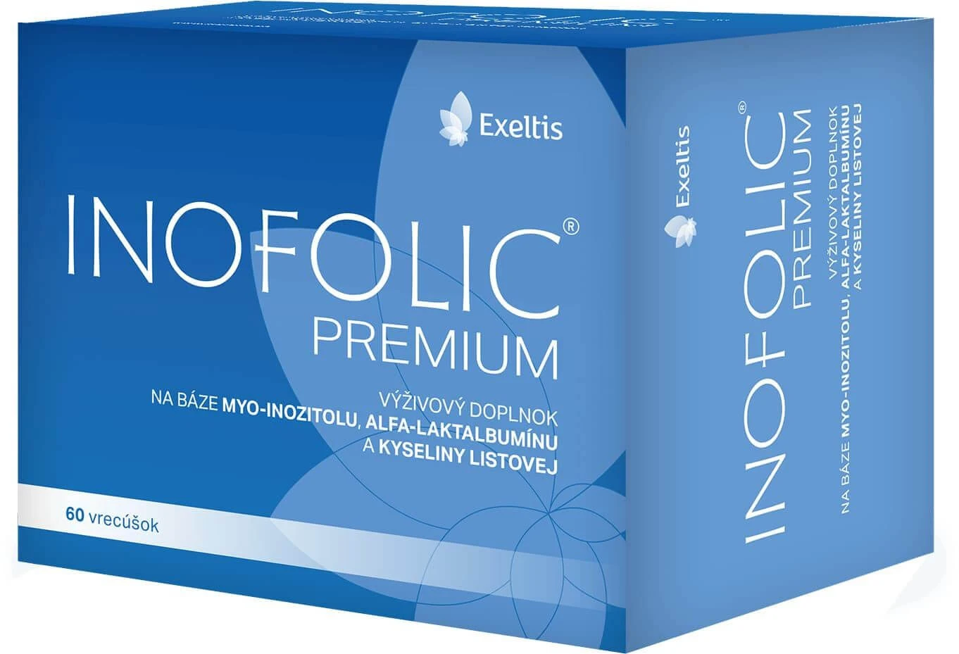 Exeltis Inofolic Premium Voordelige verpakking, 60 zakjes