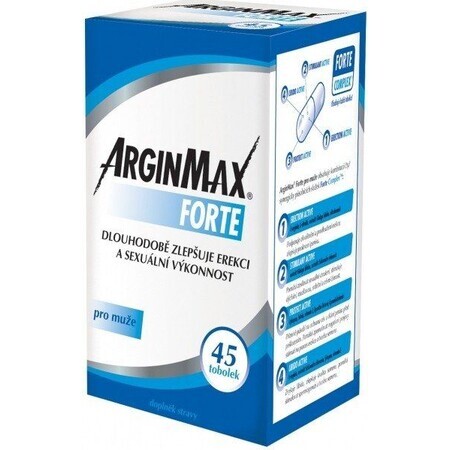 Arginmax FORTE voor mannen 45 capsules