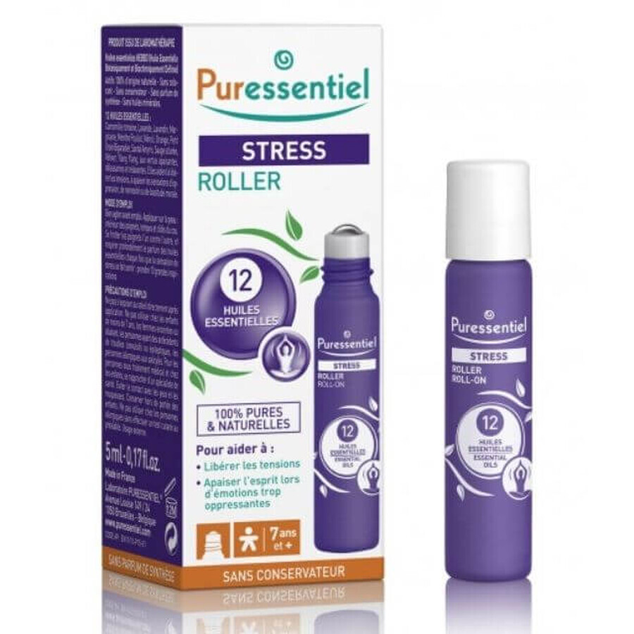 Puressentiel Stress Roll - On 12 essential oils 5 ml