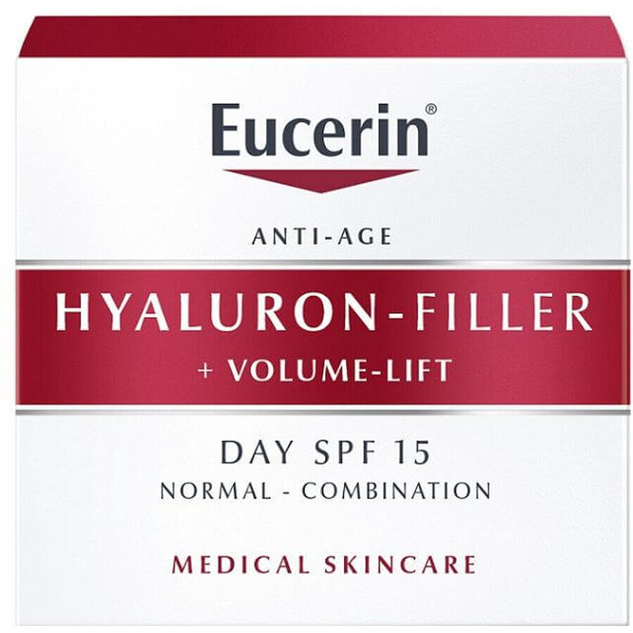 Eucerin HYALURON-FILLER+Volume-Lift Crème de jour anti-âge pour peau normale 50 ml