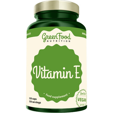 GreenFood Nutrition Vitamine E 120 capsules