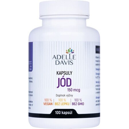 Adelle Davis Iod 150 mcg 100 capsule