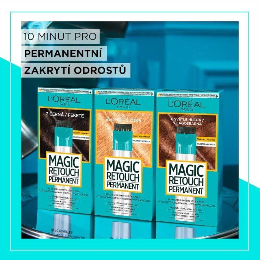 L'Oréal Paris Magic Retouch permanent 4 dark brown, 27+18 ml