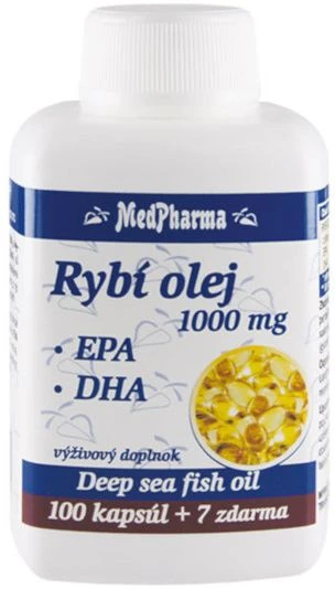 MedPharma Visolie 1000 mg - EPA + DHA 107 capsules