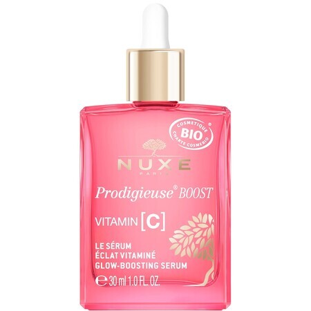 Nuxe Prodigieuse Boost BIO Sérum éclaircissant à la vitamine C 30 ml