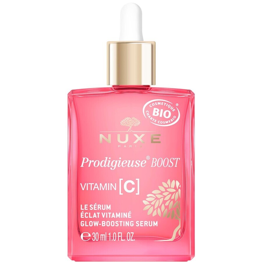 Nuxe Prodigieuse Boost BIO Sérum éclaircissant à la vitamine C 30 ml