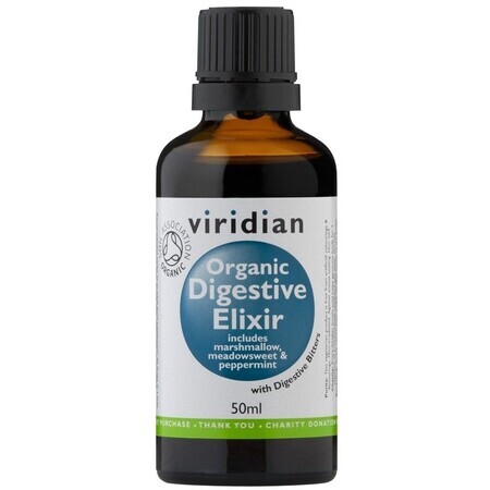 Viridian Digestive Elixir Organic 50 ml