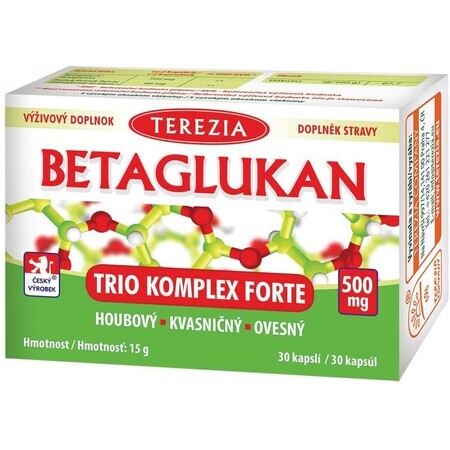 Terezia Betaglucan Trio Complex Forte 30 capsules