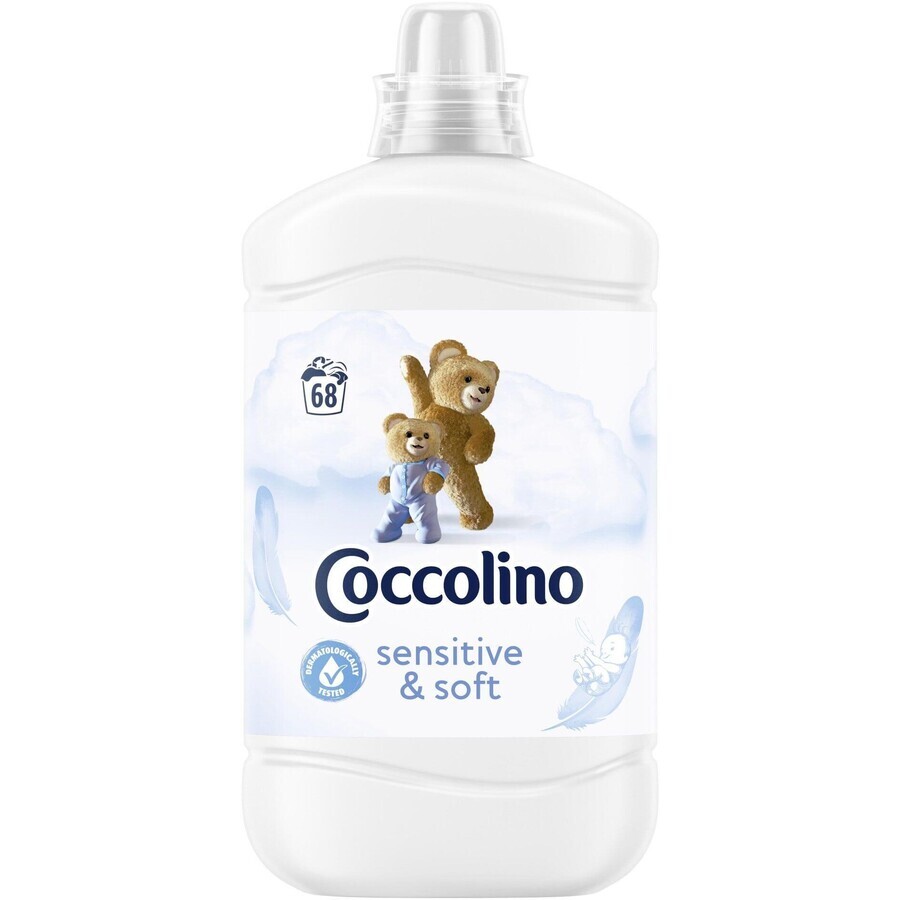 Coccolino Gevoelige Witte Wasverzachter 1.7 l