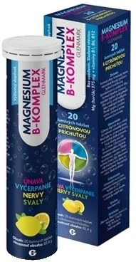 Glenmark Magnesium B-Komplex met citroensmaak 20 bruistabletten