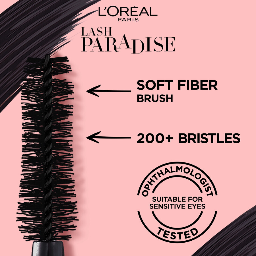 L'Oréal Paris Lash Paradise Intense Black Volumizing Mascara 6.4ml 6.4ml