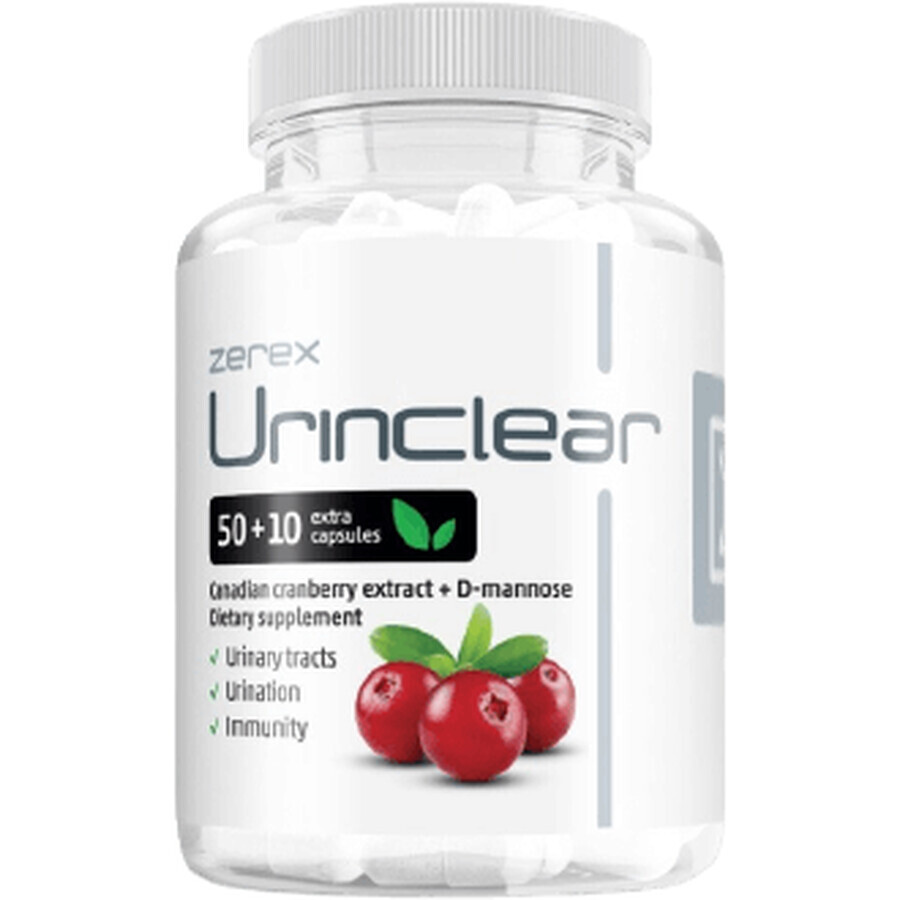 Zerex Canadese Cranberry Urinclear 60 capsules