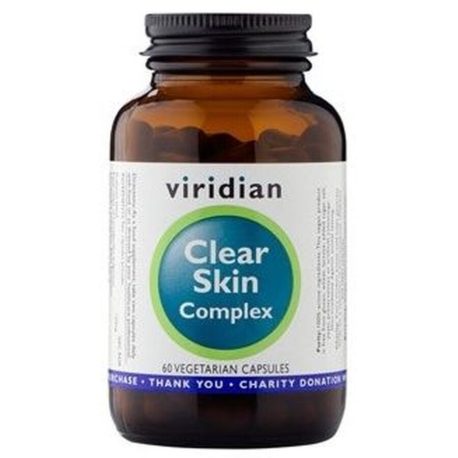 Viridian Clear Skin Complex 60 gélules