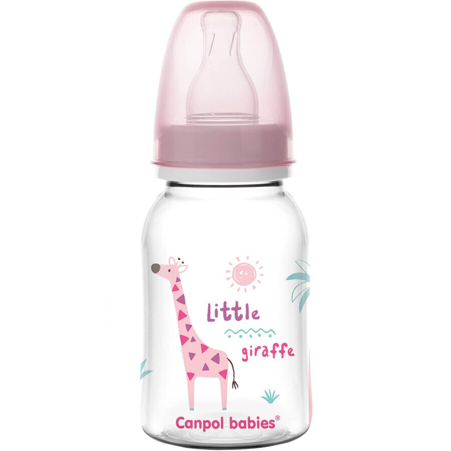 Canpol Babyfles met smalle hals Afrika 120 ml