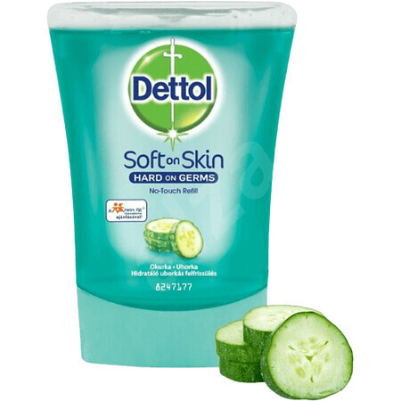 Dettol Refill without bottle. dispenser Freshness Cucumber 250 ml