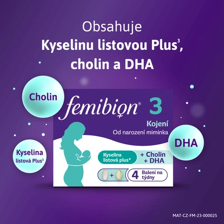 Femibion 3 Borstvoeding, 28 tabletten en 28 capsules