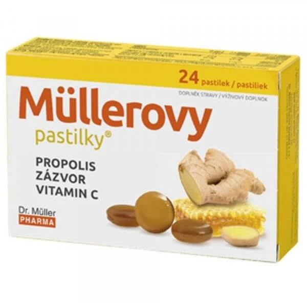 Müller Tabletten Müller Tabletten met propolis, gember en vitamine C 24 tabletten