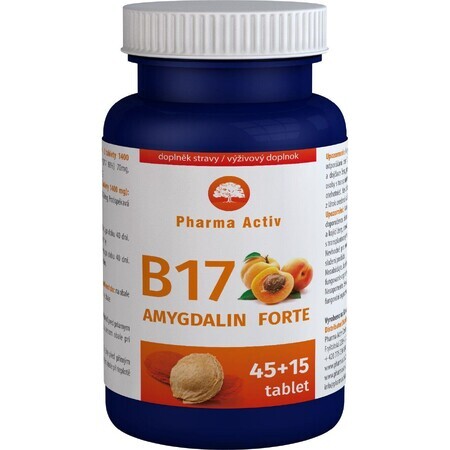 Pharma Activ Amygdalin Forte B17 60 tabletten