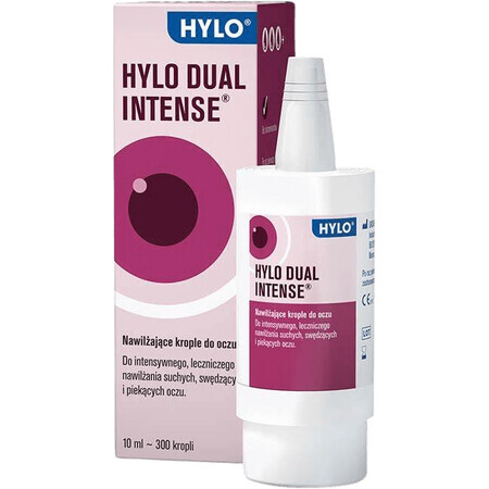 Hylo Eye Care Hylo dual intense moisturising eye drops 10 ml