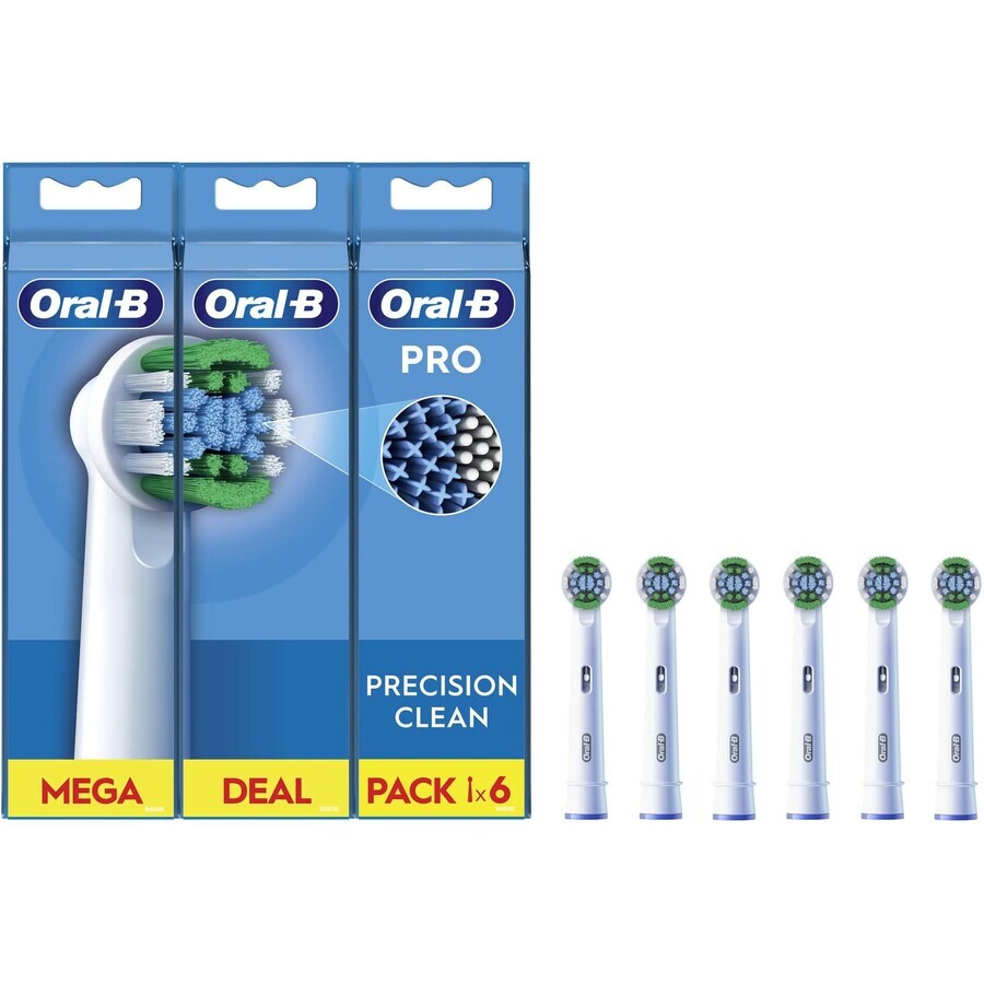 Testine di ricambio Oral-B Pro Precision Clean 6 pz.