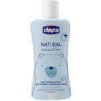 Chicco Natural Sensation champú para cabello y cuerpo con aloe y camomila 0m+, 200 ml