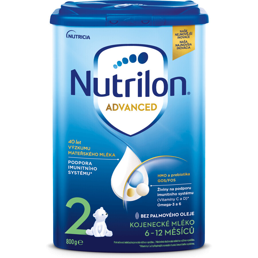 Nutrilon 2 Advanced lait de suite en poudre pour nourrissons 6 x 800 g