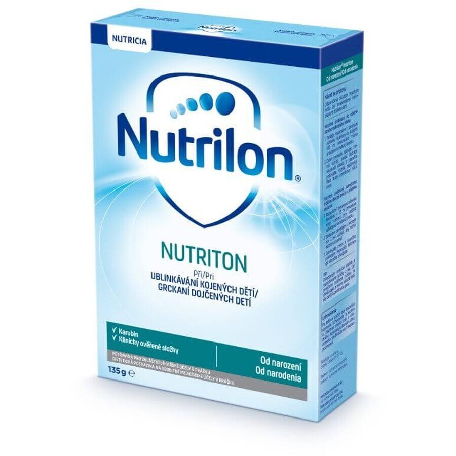 Nutrilon additif mat Nutrilon additif de lait pour les rots chez les bébés allaités 135 g