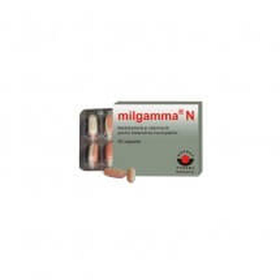 Milgamma N combinaison de vitamines triple 50 gélules