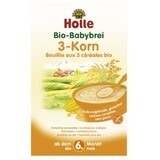 Holle Biologische haverpap met 3 granen. 250 g