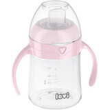 LOVI First Cup with pink mouth 150 ml