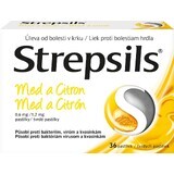 Strepsils Honing en Citroen zuigtabletten 36 zuigtabletten