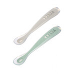 Beaba Prima silicone spoon with box Grey 2 pcs