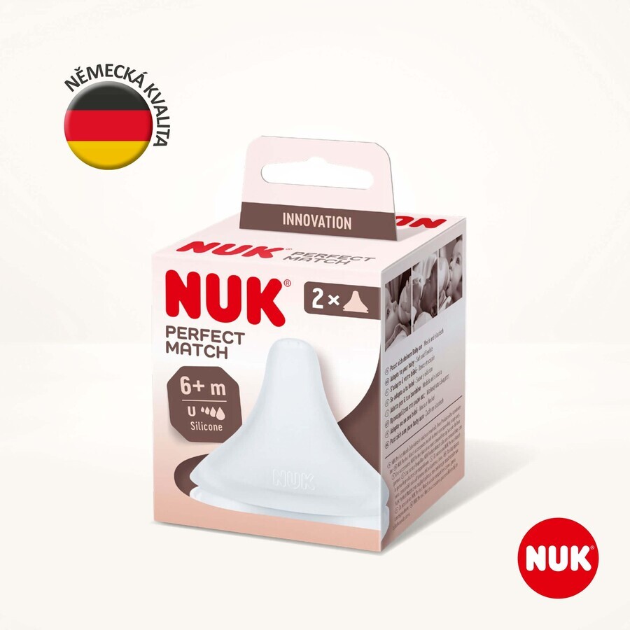 Nuk Perfect Match Fopspeen Universeel (6+ m.) 2 stuks