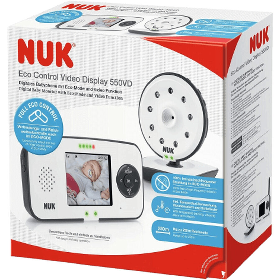 Nuk Nappy Windel Eco Control Video Display 550VD