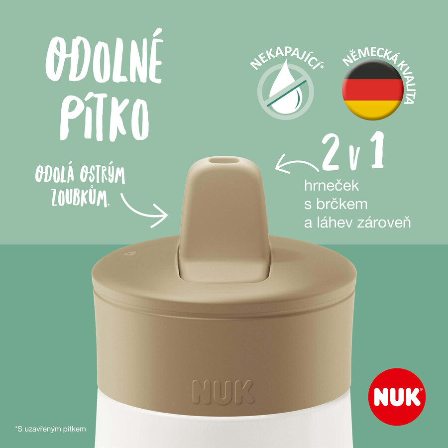 Nuk Mini-Me PP Flip Fles groen 450 ml