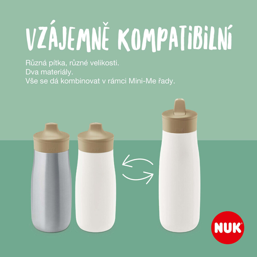 Nuk Mini-Me PP Flip Fles groen 450 ml